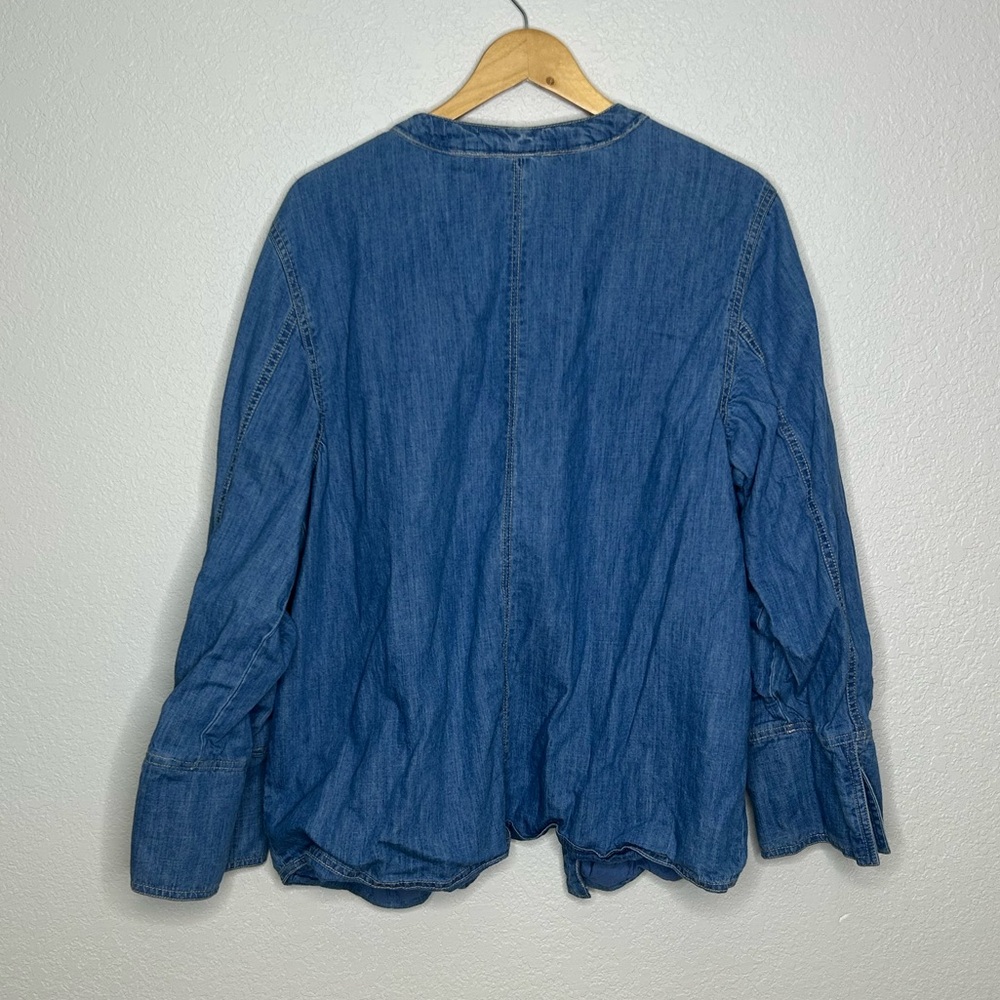 Free People denim top - Picture 8 of 8